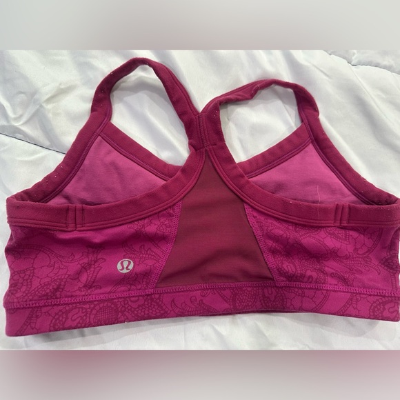 lululemon athletica Other - Lululemon Athletica Pink Sports Bra with Racerback